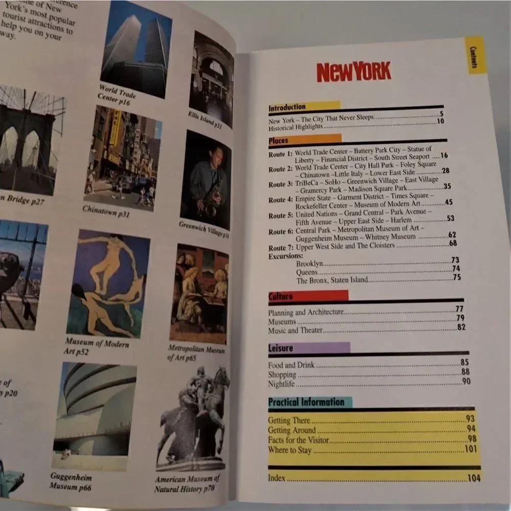 Insight Compact Guides: New York 1995 APA Publications Twin Towers